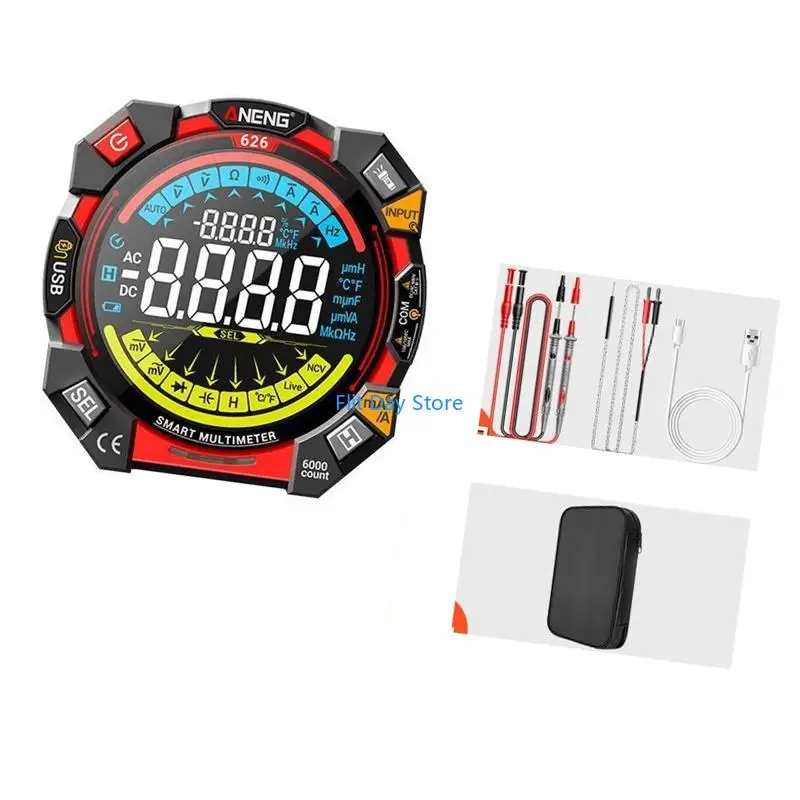 F92C Digital Multimeter Votage Current Resistance Automatic Tester Ohm Continuitys