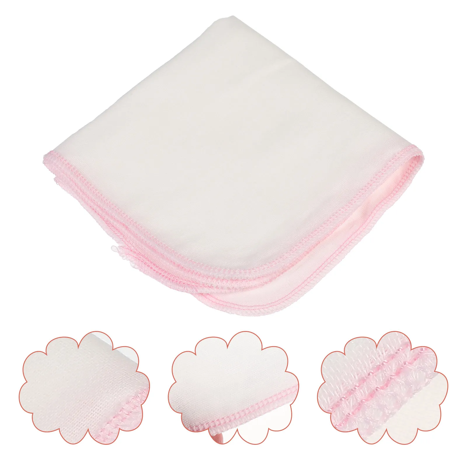 

10Pcs Cotton Infant Towels Absorbent Newborn Face Towels Baby Drool Handkerchief Saliva Cloths Newborn Face Towel