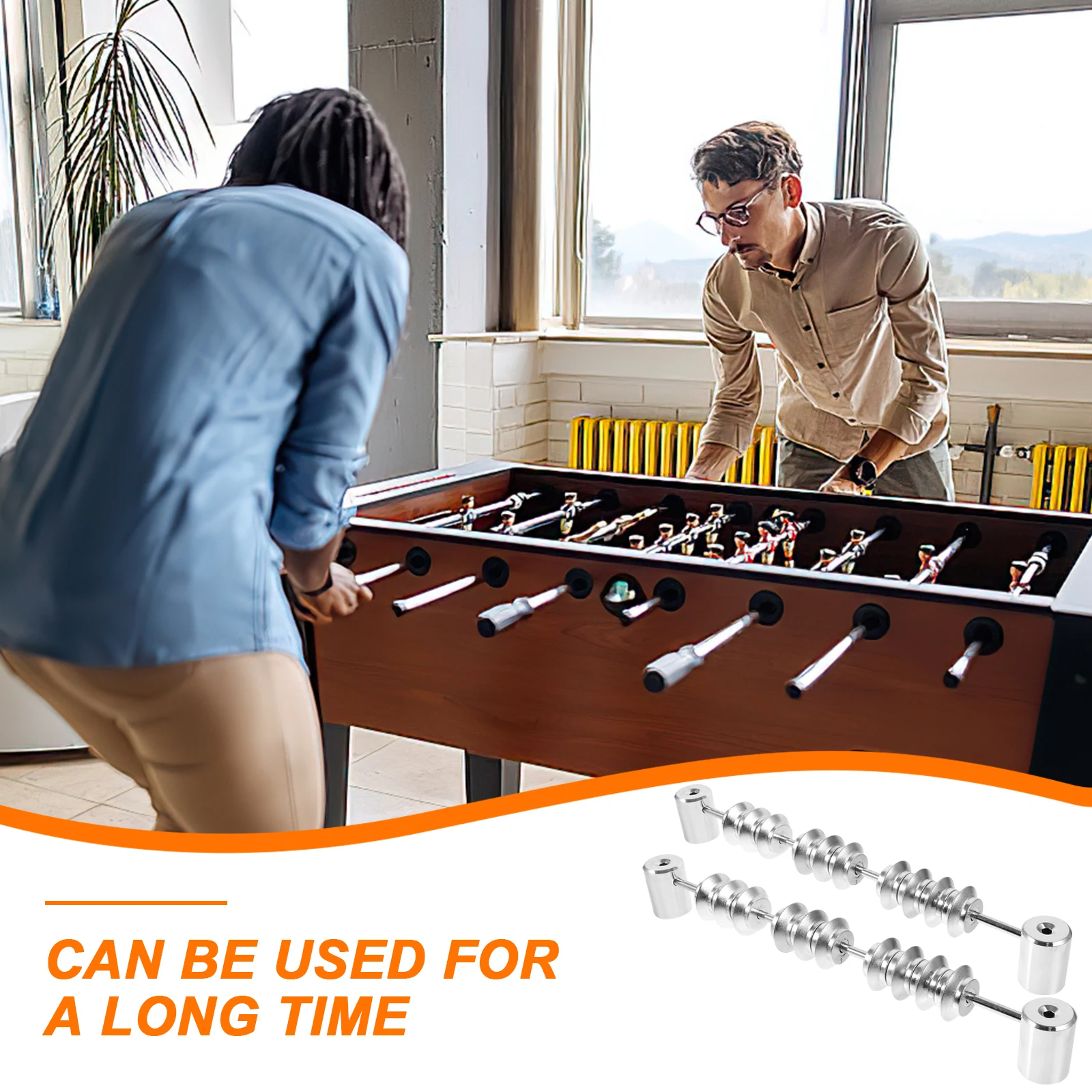 

2pcs Table Score Keepers Table Football Tools Durable Foosball Scoring Counters For Desktop Supplies Portable Score Markers