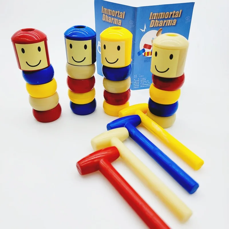 1 шт., фокусы Immortal Daruma, небьющийся деревянный человек, Япония, традиционные волшебные игрушки, уличный иллюзорный трюк, реквизит, забавный