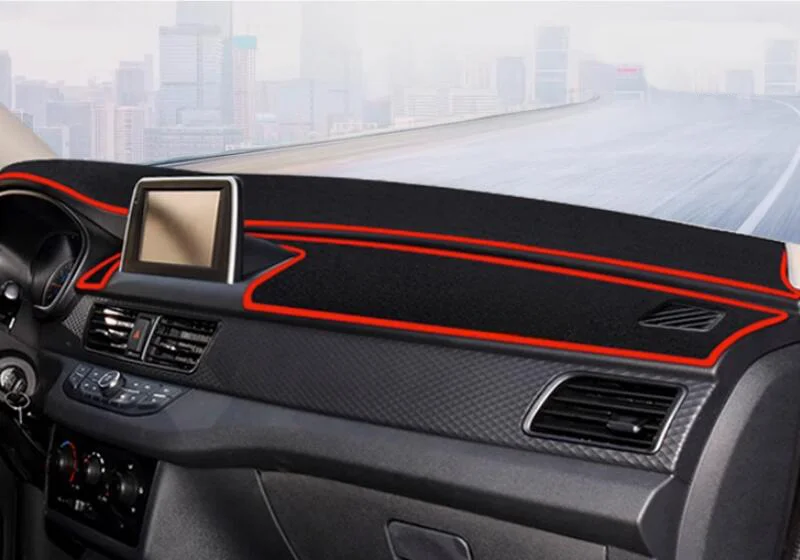 Car Dashboard Cover Car Avoid Light Pad Anti-Dirty Mat Sun Shade Pad For Dongfeng Glory 330S 500