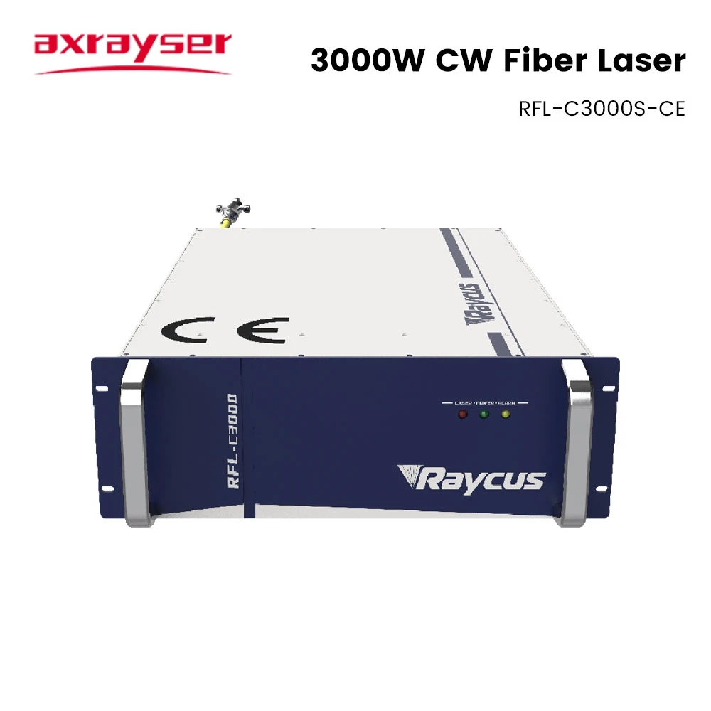 Axrayser Original Raycus Laser Source 1000/1500/3000/6000W CW Laser RFL-C1000S for Fiber Cutting Machine