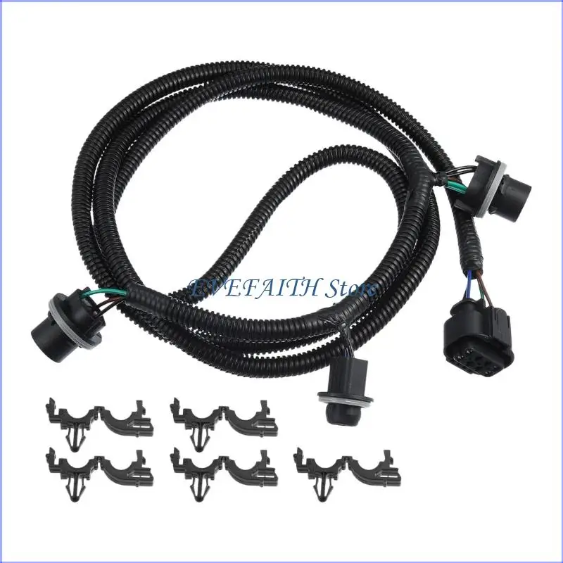 

124B Plug Play Plastic Tail Lamp Wiring Assembly Replacement Part For Trucks 22869169