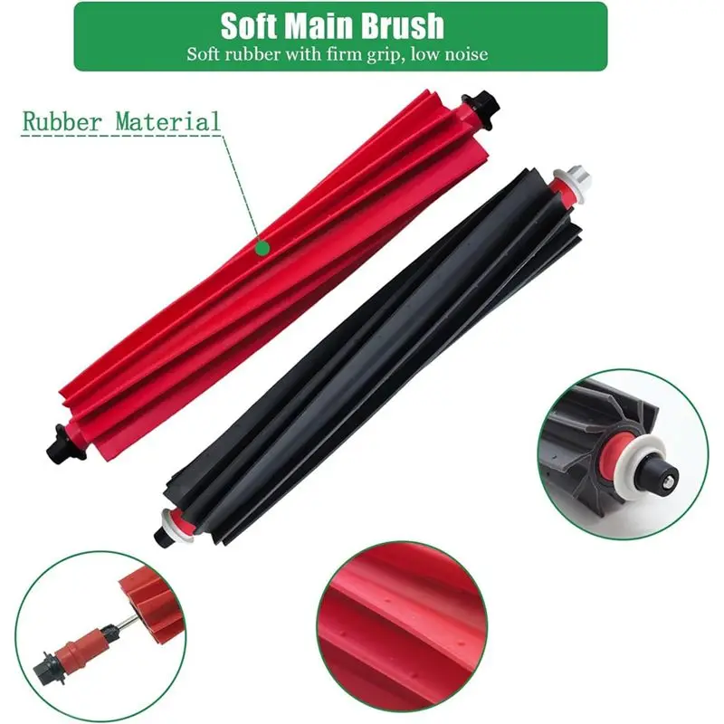 A64Z For Roborock S8 Maxv Ultra Main Side Brush Hepa Filter Mop Cloth Replacement Spare Parts