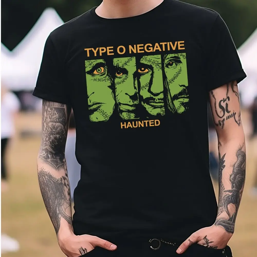 Type O Negative Haunted Band T-Shirt Black S-3XL