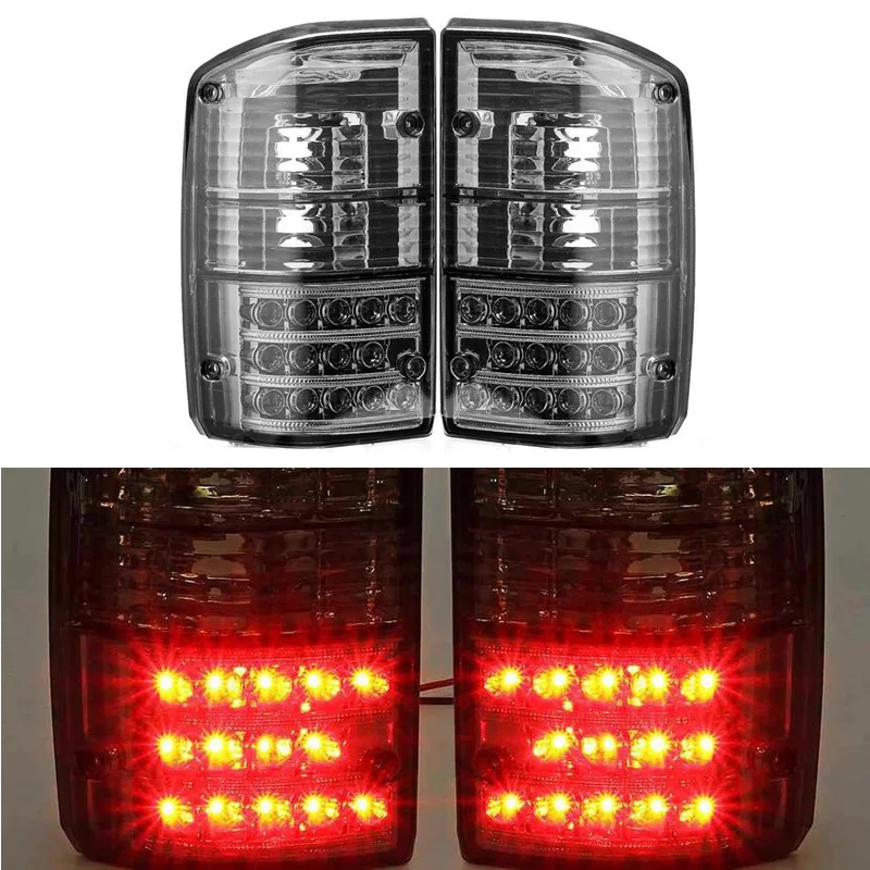 

DWCX Car Side LED Rear Tail Light Lamps fit for Nissan Patrol GQ Y60 GR 1987 1988 1989 1990 1991 1992 1993 1994 1995 1996 1997