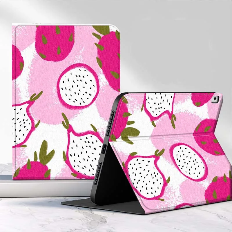

Dragon Fruit Pattern For iPad Air Mini 9.7 2 4 5 11 6th 7th gen 13 3 1 2 4 5 6 7 7.9 10.9 10.5 Inch Tablet Case