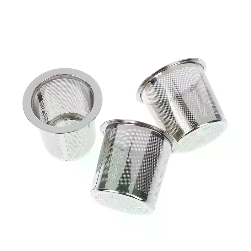 Stainless Steel Tea Infuser Silver Mesh Kitchen Accessories Safe Density Tea Strainer Herb Tea Tools Accessories tea strainer