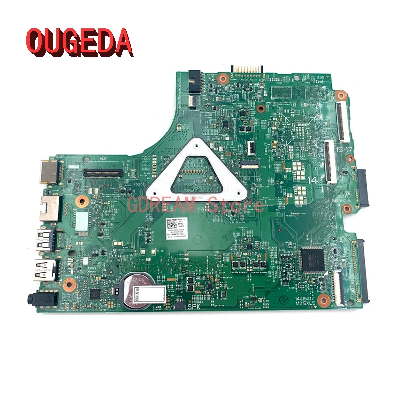 OUGEDA CN-0HRG70 HRG70 13269-1 PWB.FX3MC REV:A00 for Dell Inspiron 15 3442 3542 3443 3543 5748 Laptop Motherboard 2957U CPU