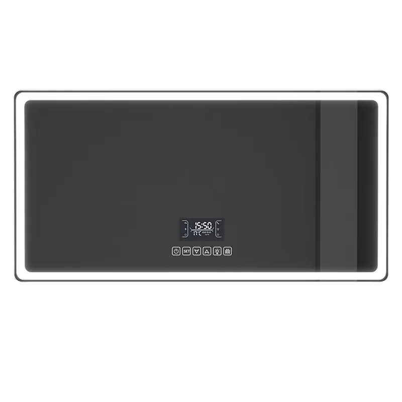 

Bathroom smart mirror wall-mounted cosmetic touch screen bathroom with light anti-fog mirror