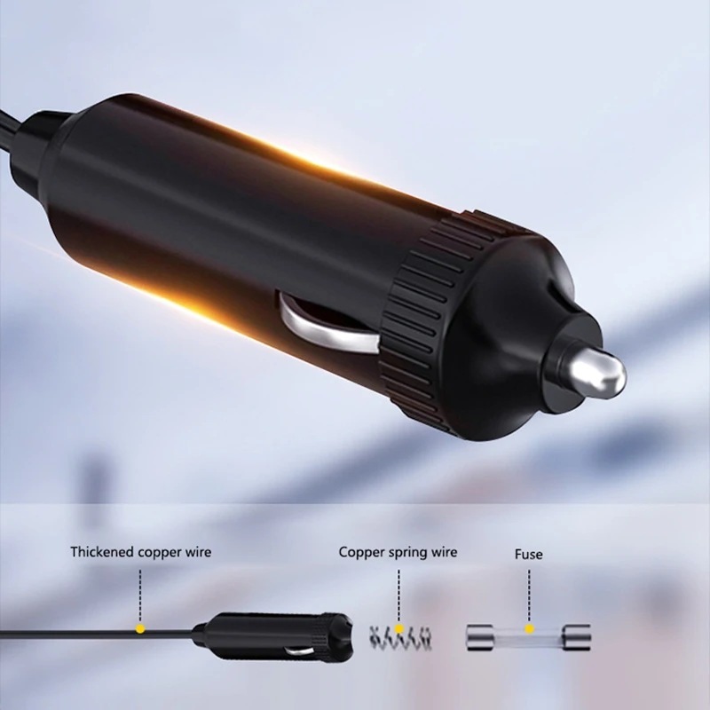 3-in-1 Car Heater 12V/24V 120W Adjustable Auto Heater Fan Car Vehicle Dashboard Cooling Fan Window Windshield Defroster