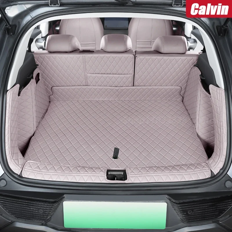 For BYD Atto3 AutoTrunk Mats Fully Surrounded Waterproof Non-Slip Liner Custom Floor Pad Car Interior Refit Parts Accessories