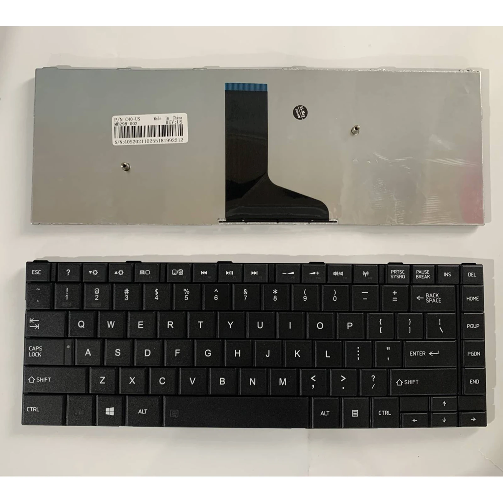 

Laptop keyboard US Layout for Toshiba Satellite L40D-A C40-A C40D C40 S40-A C45 C45T
