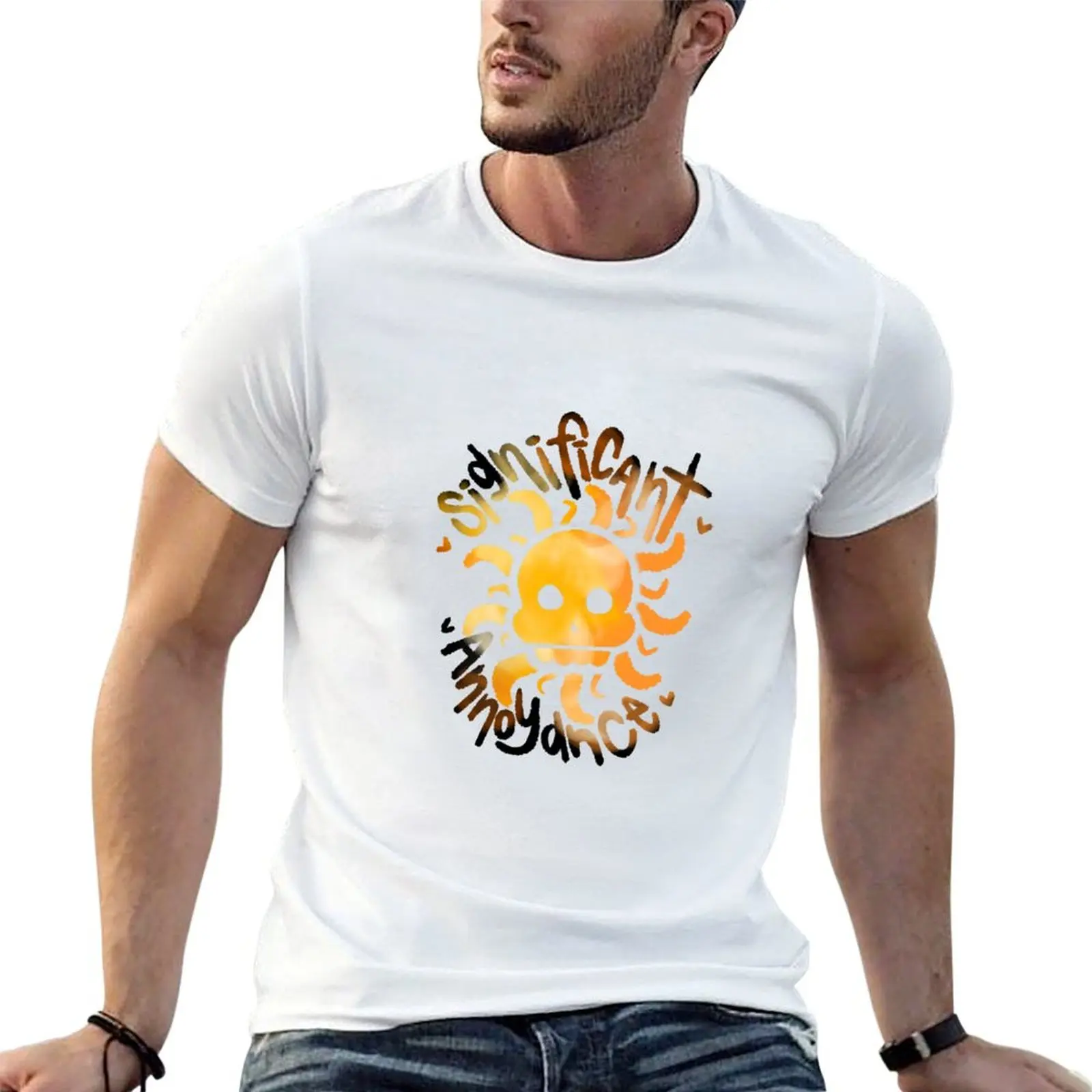 Percy Jackson - Solangelo Significant Annoyance T-Shirt Retro Graphic Print T-Shirt