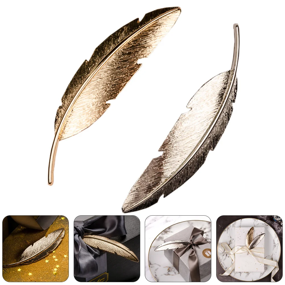 2 Pcs Jewelry Making Supplies Gift Decoration Gifts Metal Charm Hair Accessories Decorations