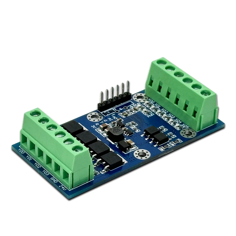 Domowe proste płyta sterowania przemysłowe PLC kompatybilne z 6-kanałowym wejściem Mitsubishi FX3U i 4-kanałowym wyjście tranzystorowe