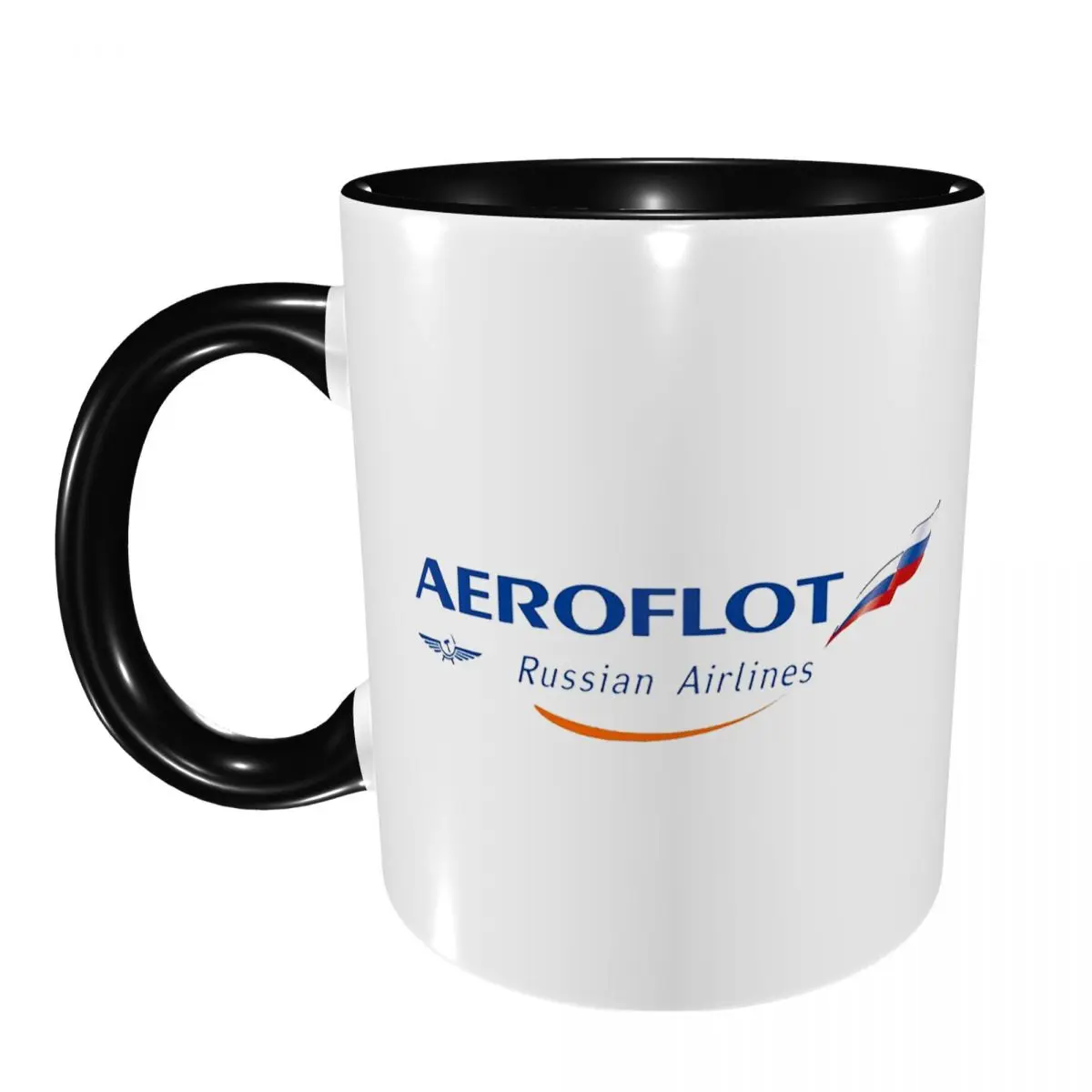 Aeroflot Aviation Russe Pilote Aerospace Aviateur Mug Funny Ceramic Coffee Cups Tea Mugs Milk Cup Drinkware Gift for Friends