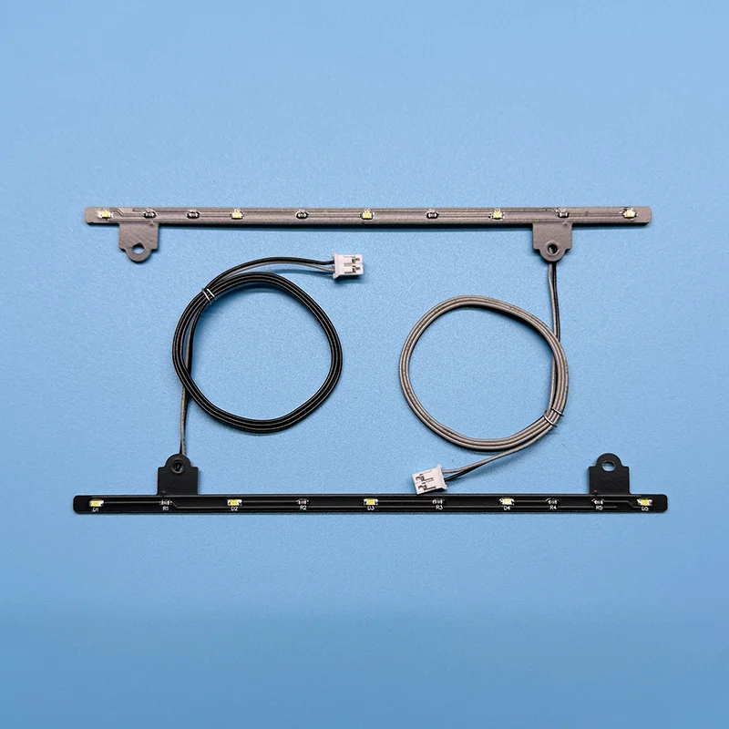 1:14th Scale LED ด้านข้างกระโปรง Light Board อัพเกรดสําหรับ Tamiya RC รถบรรทุก SCANIA 770S 4 × 2 56379 รถอุปกรณ์เสริม