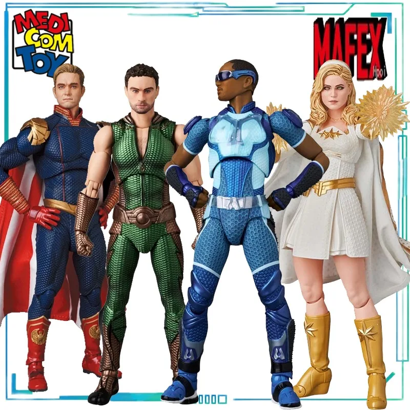 

Medicom Toy Genuine MAFEX Series Number 151 237 187 Mobile Model of Superhero Finished Product THE BOYS
