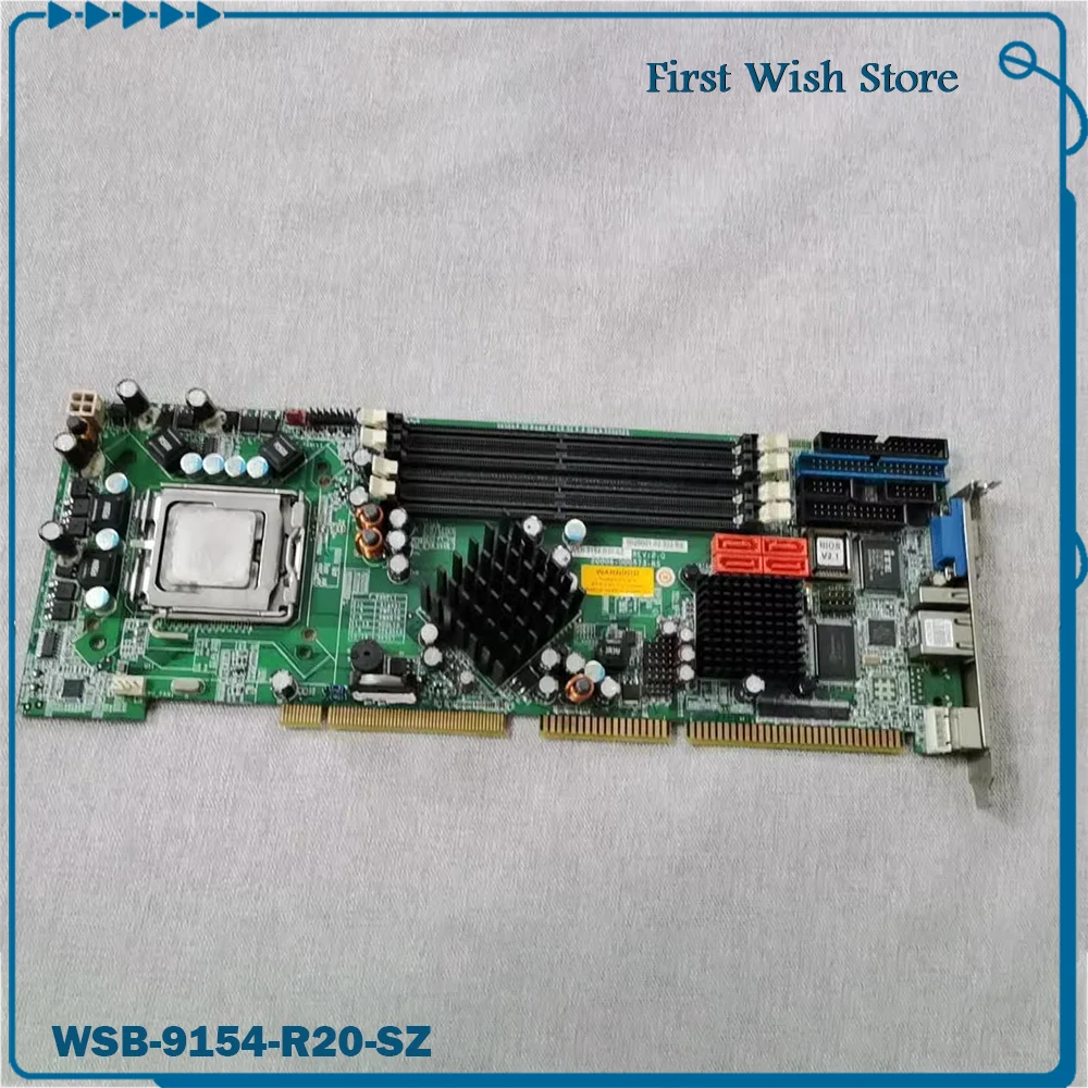 For IEI Industrial computer motherboard WSB-9154-R20-SZ REV 2.0