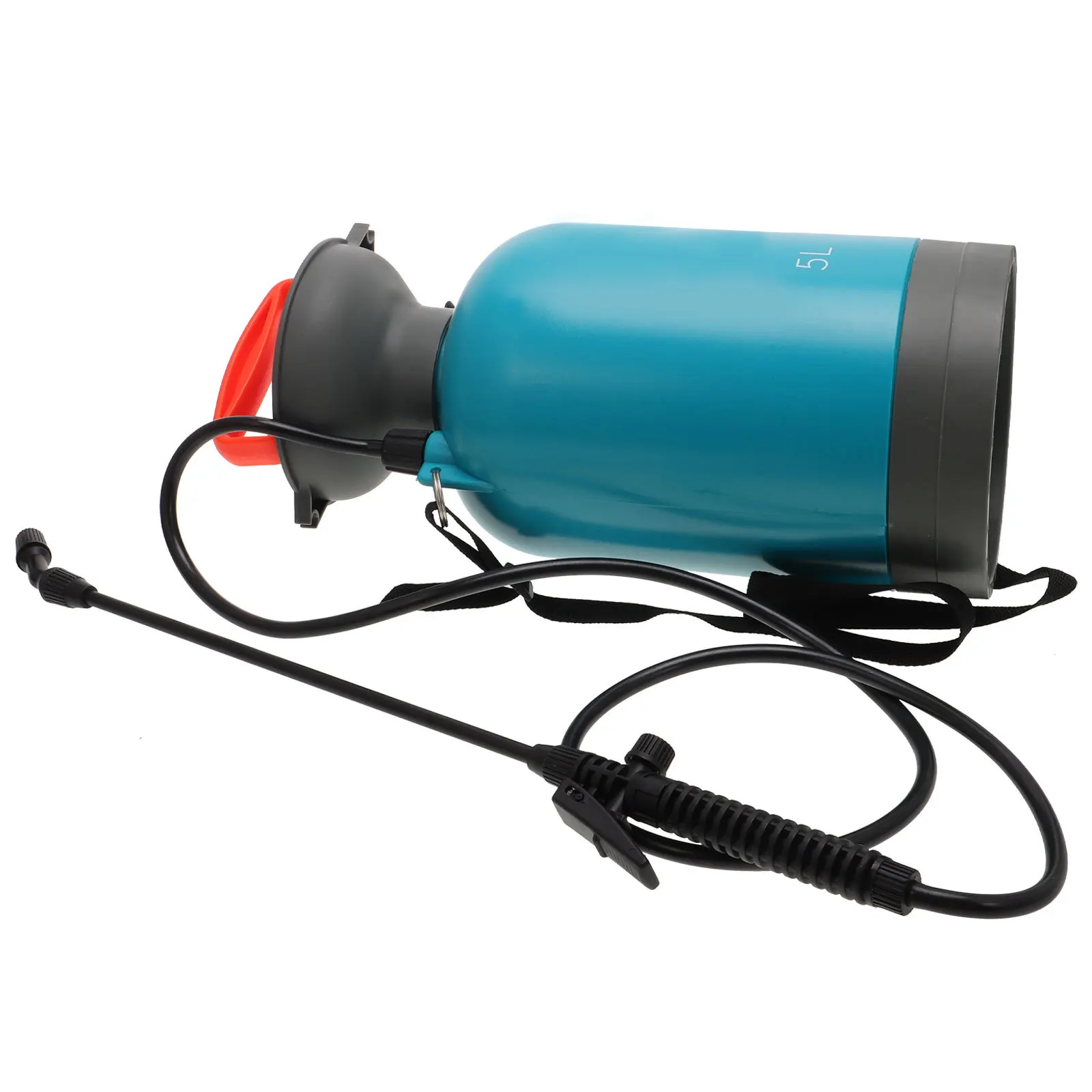 1Pcs 5L Manual Pot Sprayer Plastic Watering Can with Pressing Design for Home Gardening Flowers Vegetables Car Wash Outdoor