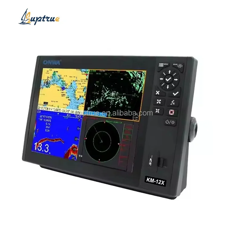 Km-12x 5-in-1 12inch Marine Gps Chart Plotter 12