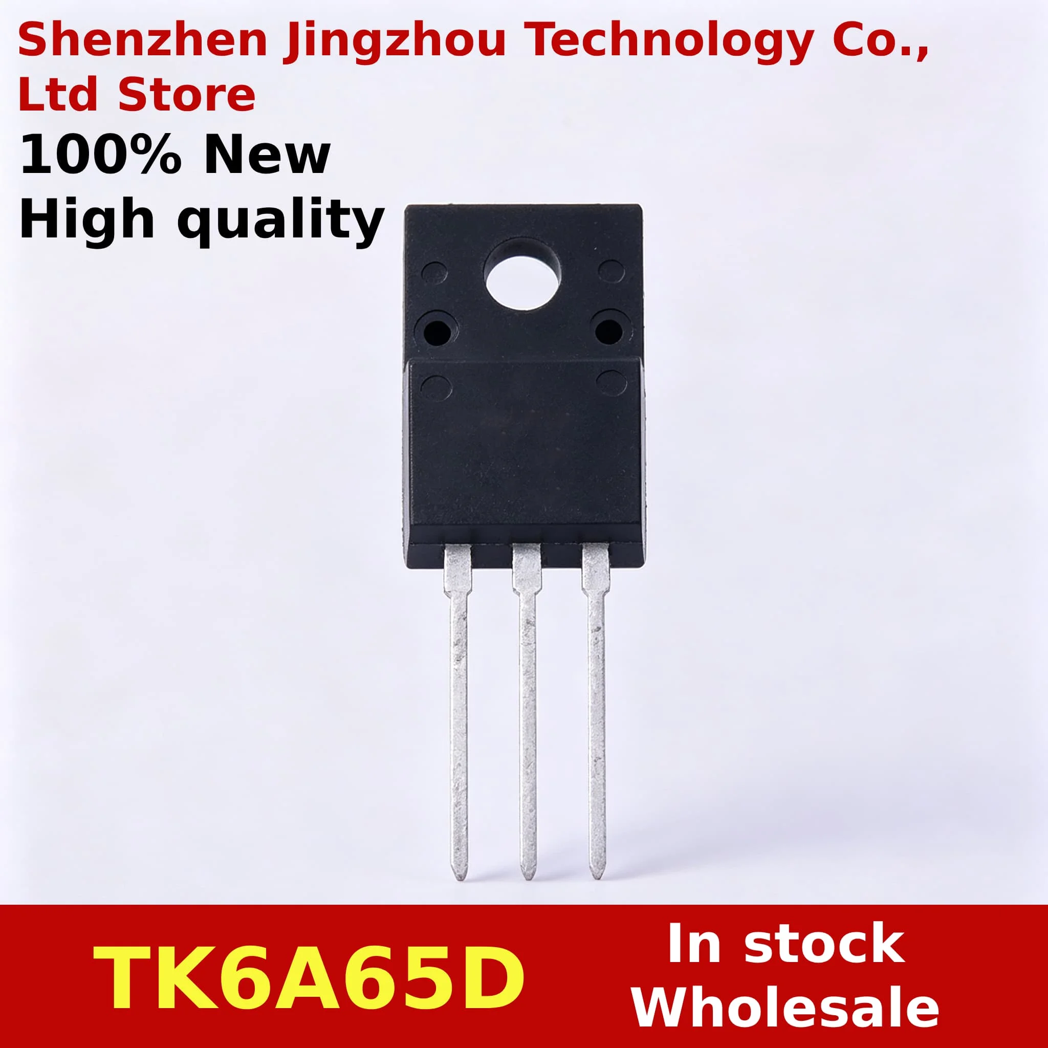 (10/50PCS) 100% New TK6A65D K6A65D TO-220 MOSFET N-Ch Chip In Stock