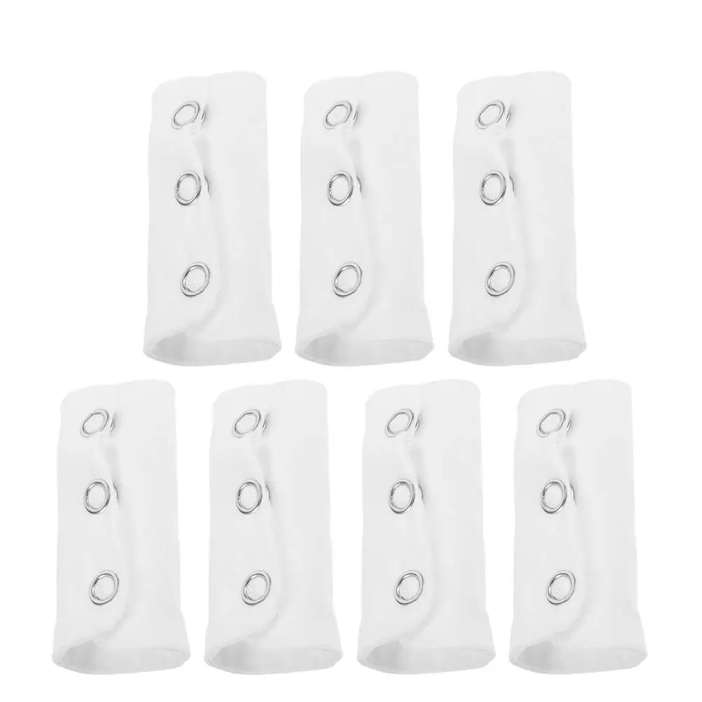 

7Pcs Baby Jumpsuits Snaps Baby Khaki Snap Bodysuit Length Adjuster Soft Fabric Crotch Newborn Toddler
