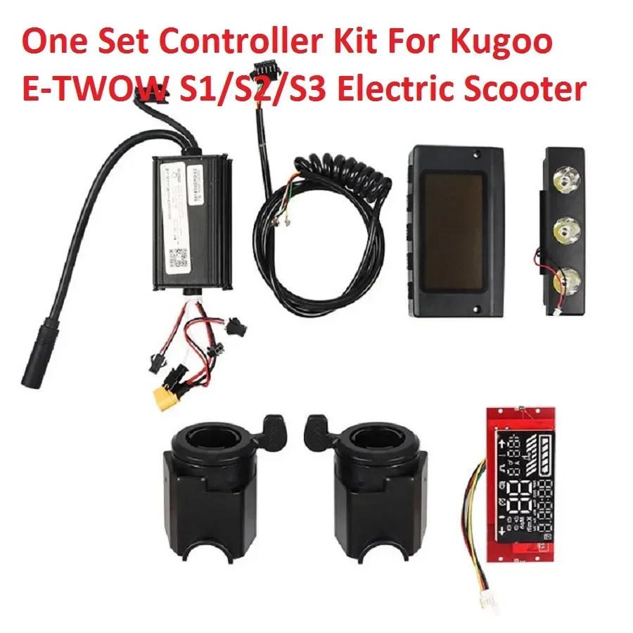 One Controller Kit 36V 350W Master Digital Controller Thumb Grip for 8-inch Kugoo S1/S2/S3 for E-TWOW Electric Scooter