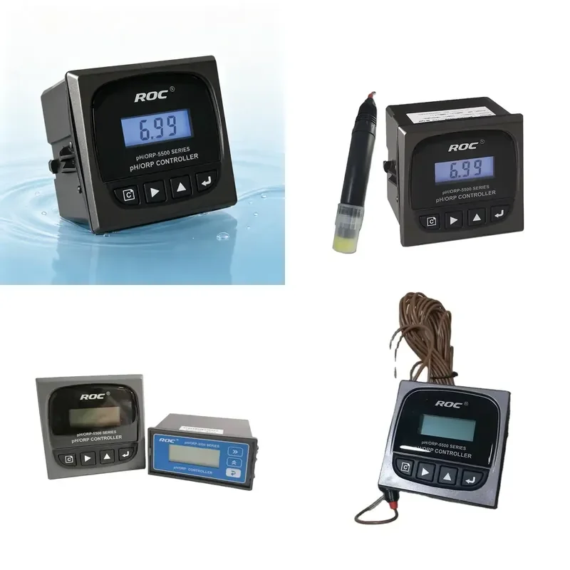 Panel Mounted ROC Conductivity Resistivity Meter for Monitoring Deionized Water in Ultrapure Water Systems