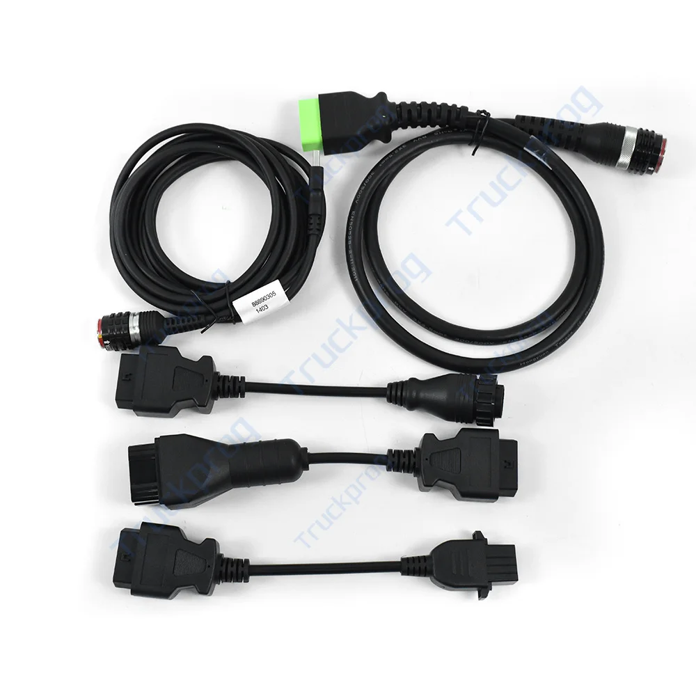 USB Cable OBD II Cable 8/14/12Pin Cables for Vocom 888900300 Vocom II for Renault UD Excavator Construction Truck Scanner