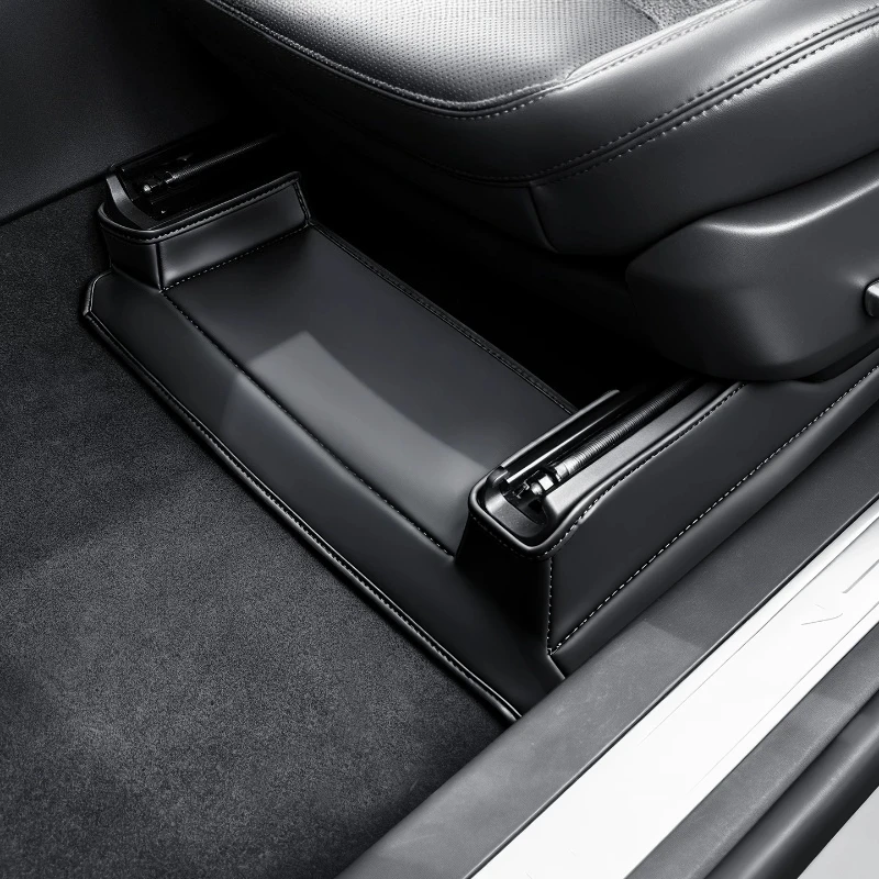 For Lincoln Nautilus Anti-kick Pads Under Front Seats Anti-wear Protective Leather Pads Under Seats Interior Accessories Tools