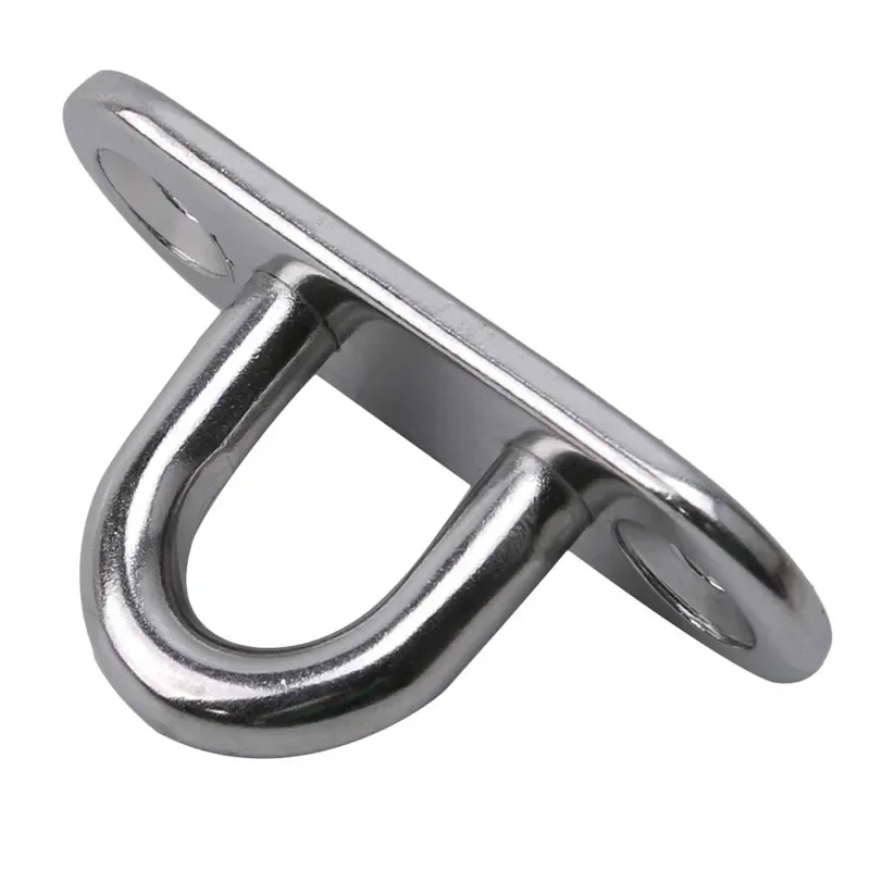 304-M6 M5 M8 Oval Eye Board Marine Deck Buckle Staple Boat Shade Sail Montage-Befestigungsset – 304 Marine Grade Stainless Steel