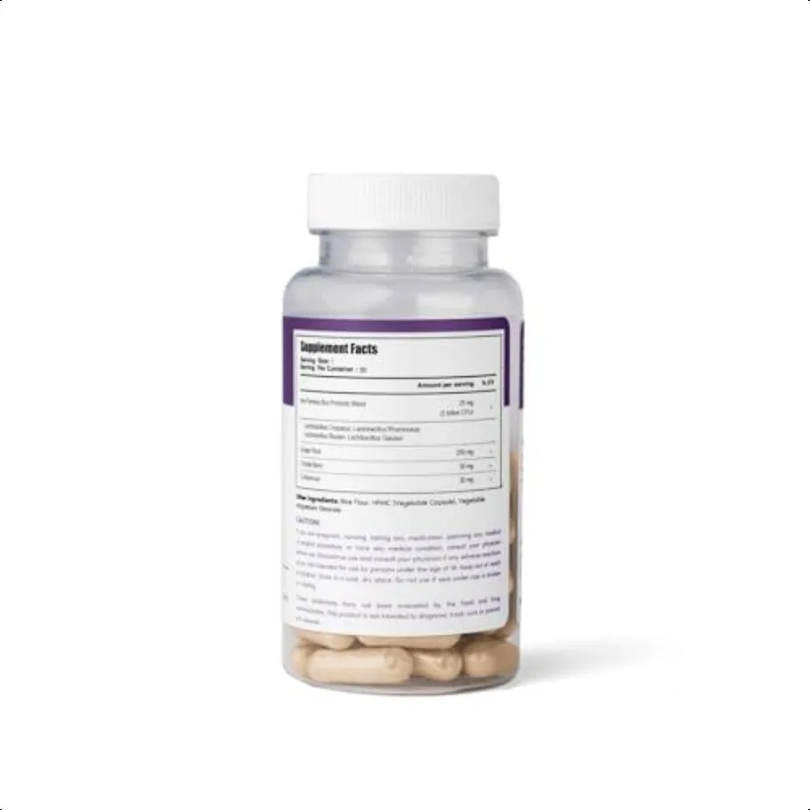 Probióticos vaginales para mujeres Prebióticos + Mezcla avanzada de lactobacilo Equilibrio hormonal Alivio PMS y prevención UTI Femenina