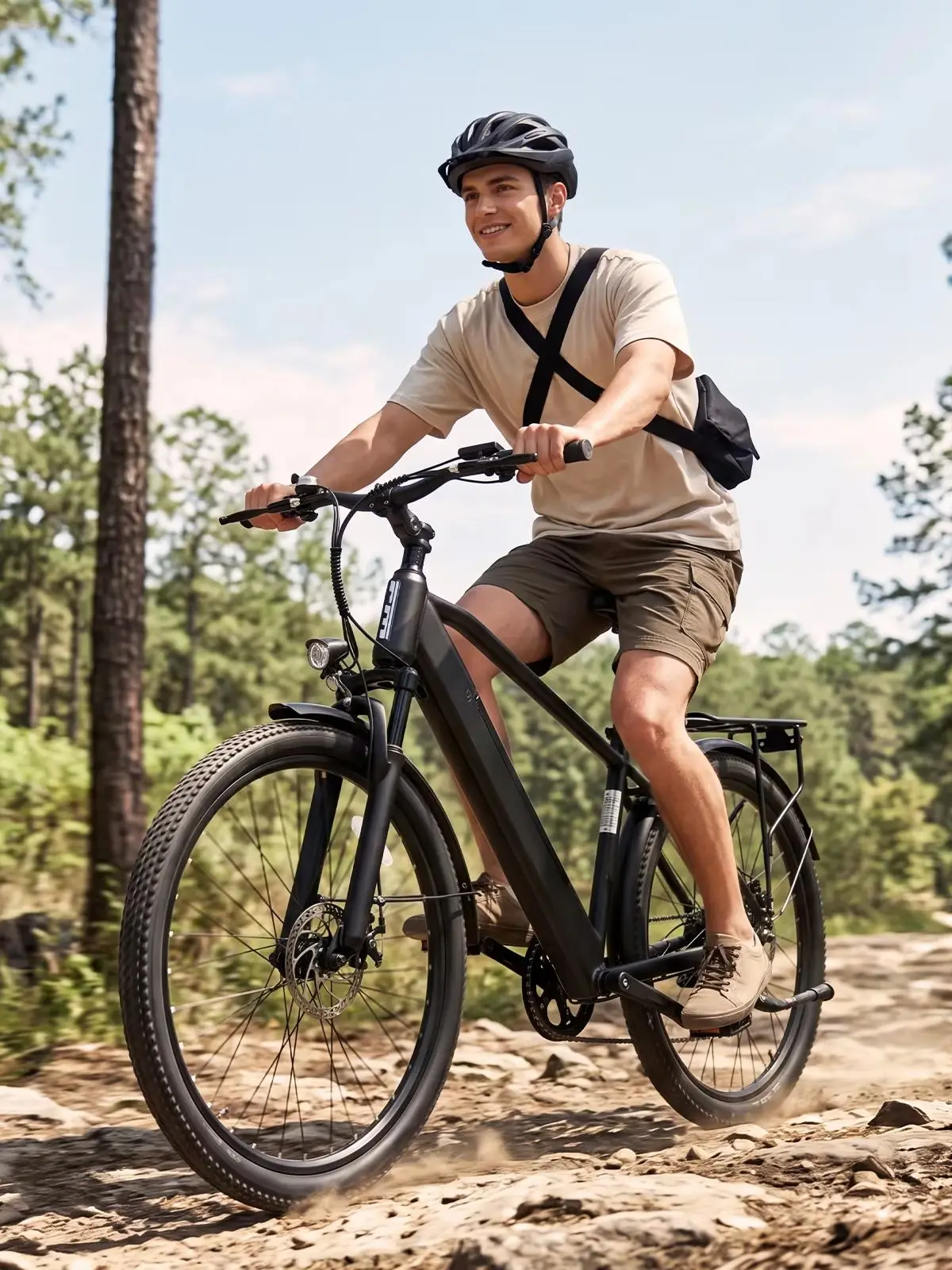 M1 Elektrofahrrad für Erwachsene, 250W Motor, E-Bike, 36V13Ah Batterie, Elektrofahrrad mit 27,5 Zoll Reifen, E-Mountainbike
