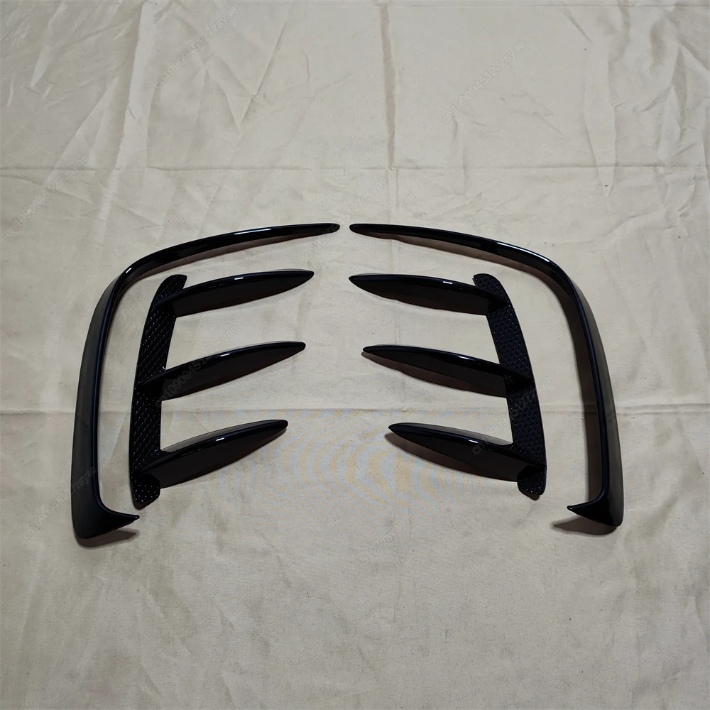 Auto Styling Für Mercedes Benz W176 A200 A250 A260 A45 AMG 2013-2018 Fließheck Hinten Lip Spoiler Splitter canards Schwarz ABS – Detail 8