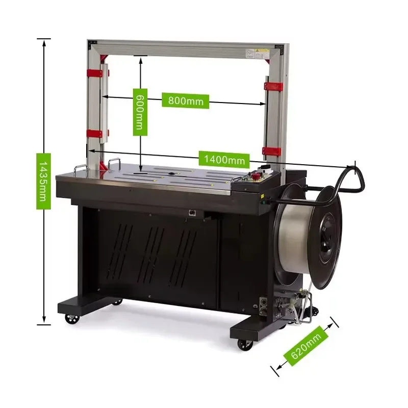 Automatic Carton Electric Strapping Machine PP Belt Strapper for Packaging Sealing Tool