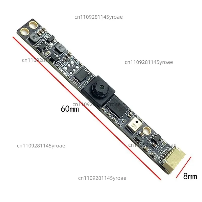 1080P HD 2MP USB Camera Module 1/4 Inch CMOS AF/FF Drive-free Plug and Play with Dual Digital Microphone for Machine Vision - view 4
