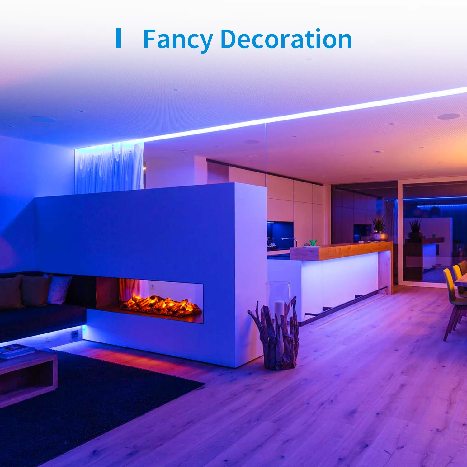 Meross Slimme Led Strip Licht Rgb Tape Wifi Flexibele Licht Lamp Scherm Tv Terug Verlichting Werk Met Homekit Alexa Google thuis 5M