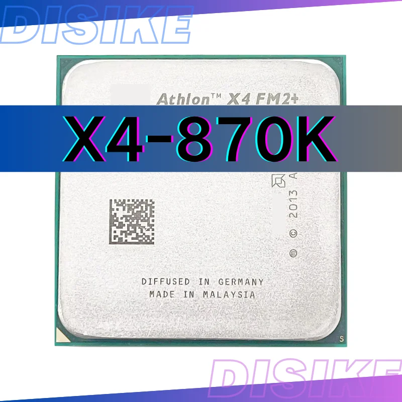 Четырехъядерный процессор Athlon X4 870K X4 870, 3,9 ГГц AD870KXBI44JC, разъем FM2+