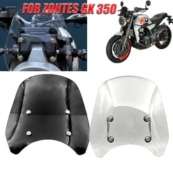 FOR ZONTES GK350 350 GK ZT GK 350 Motorcycle 2022 Modified Windshield Front Small Windshield Front Windshield