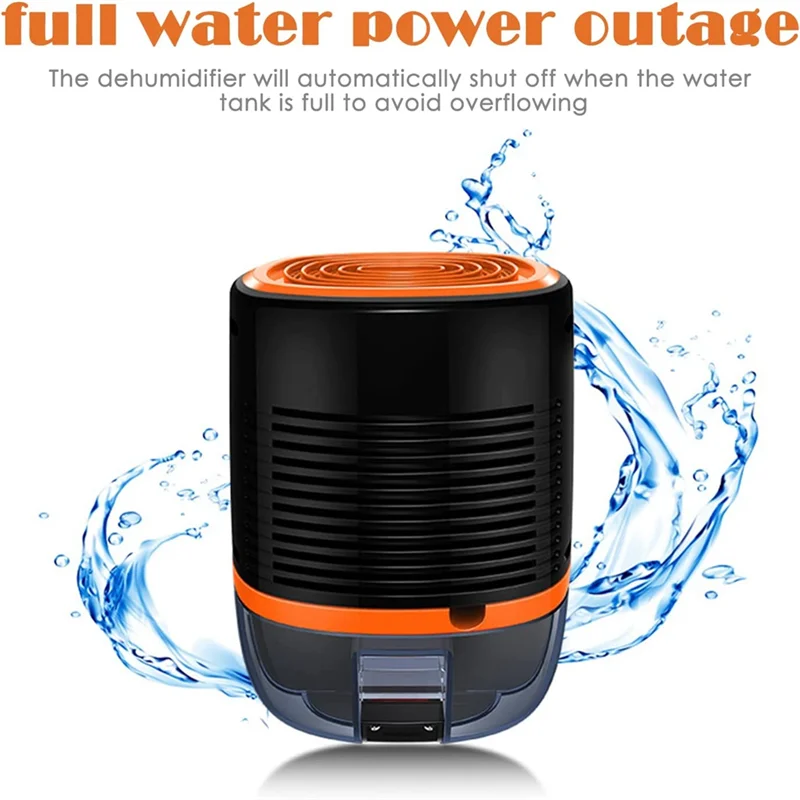 A14G-مزيل الرطوبة للمنزل والطابق السفلي 322 قدم مربع مزيلات الرطوبة للرطوبة العالية إيقاف تلقائي 27 أونصة قابس أمريكي فائق الهدوء