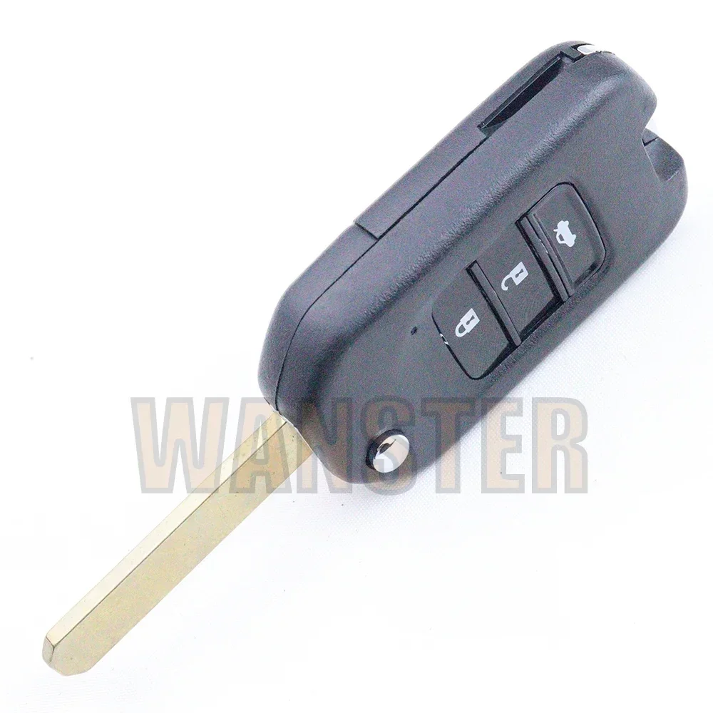2/3 Bottons Car Key Fob Case Shell Housing for Honda Civic CR-V HR-V Accord Jade Crider Odyssey XRV CRV City Jazz Marina Wisdom