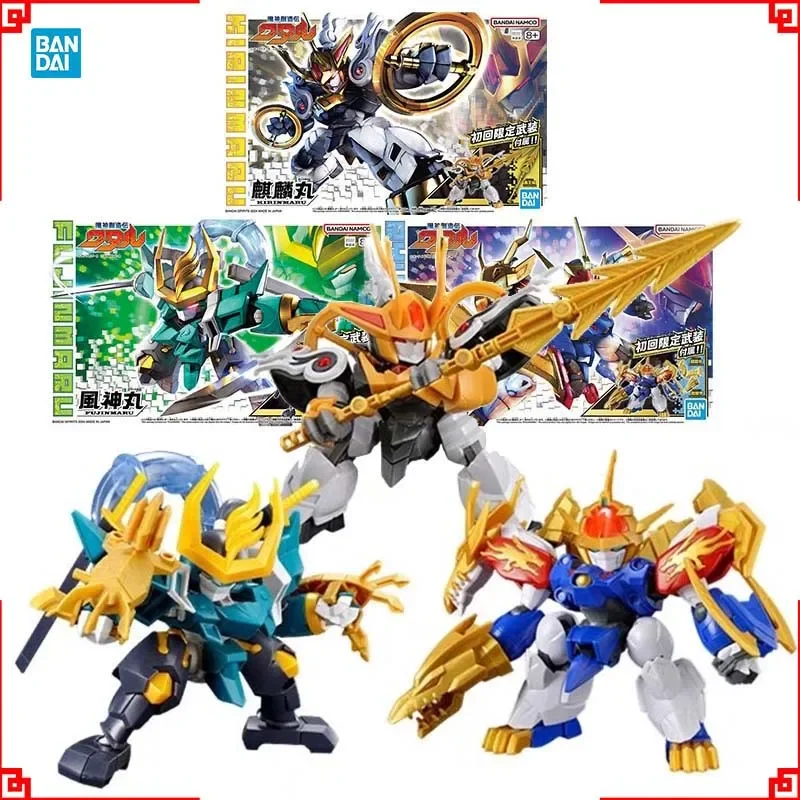 

Bandai Mashin Creator Wataru Model Kit Ryujinmaru Fujinmaru Kirinmaru Action Figure Building Kit Anime Figures Toys Boys Gift