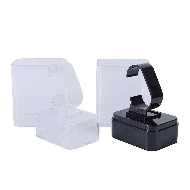 1x plastic watch display holder stand rack showcase tool stand case winder