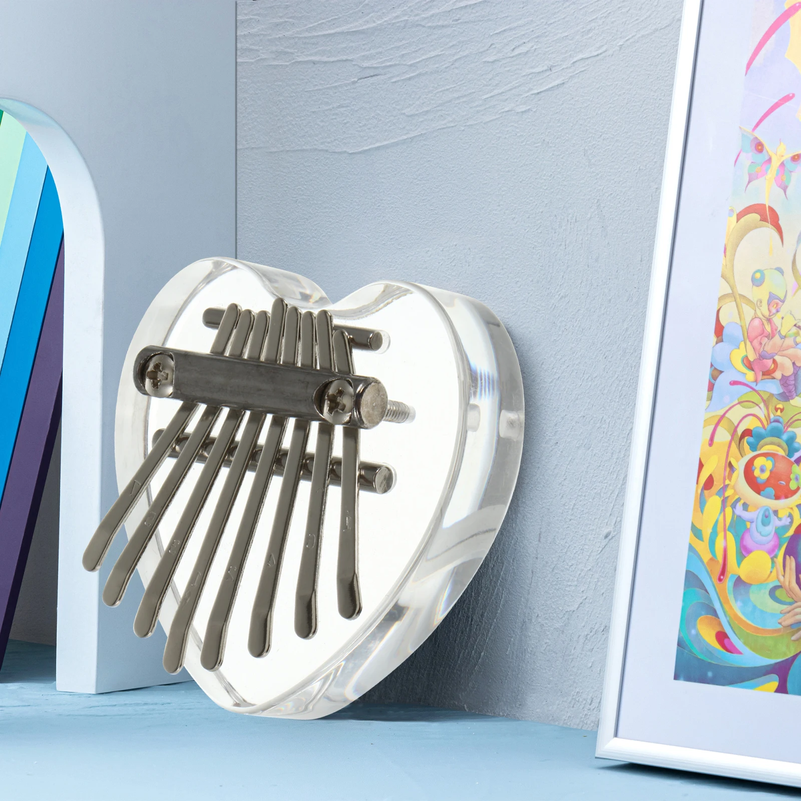 

Mini Thumb Piano Instrument Kids Musical Instruments Small Finger Five Fingers Sapele