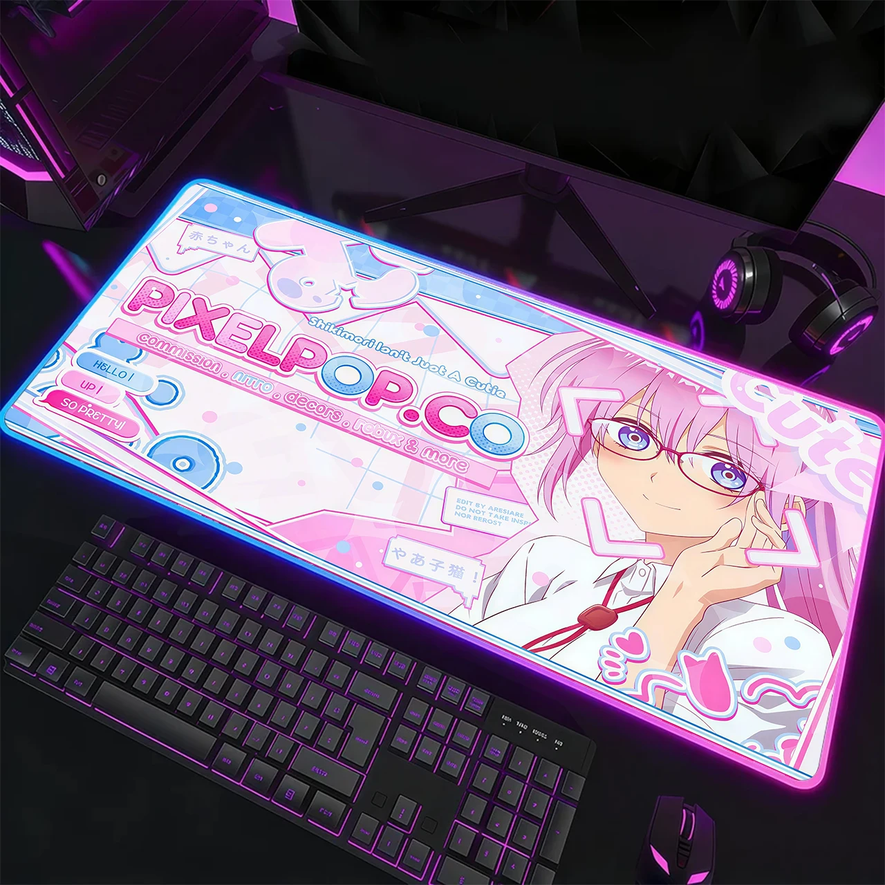 Mouse Pad Gamer RGB, Tapete de - Mouse Pad Extended Rgb avaliação e preço