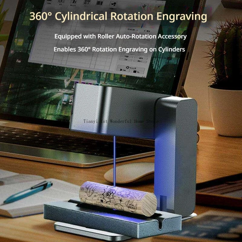 

Carving Household Laser Engraver Portable Office Supplies Office Supplies Laser Engraver Desktop Metal Mesin Ukir MH50DKJ