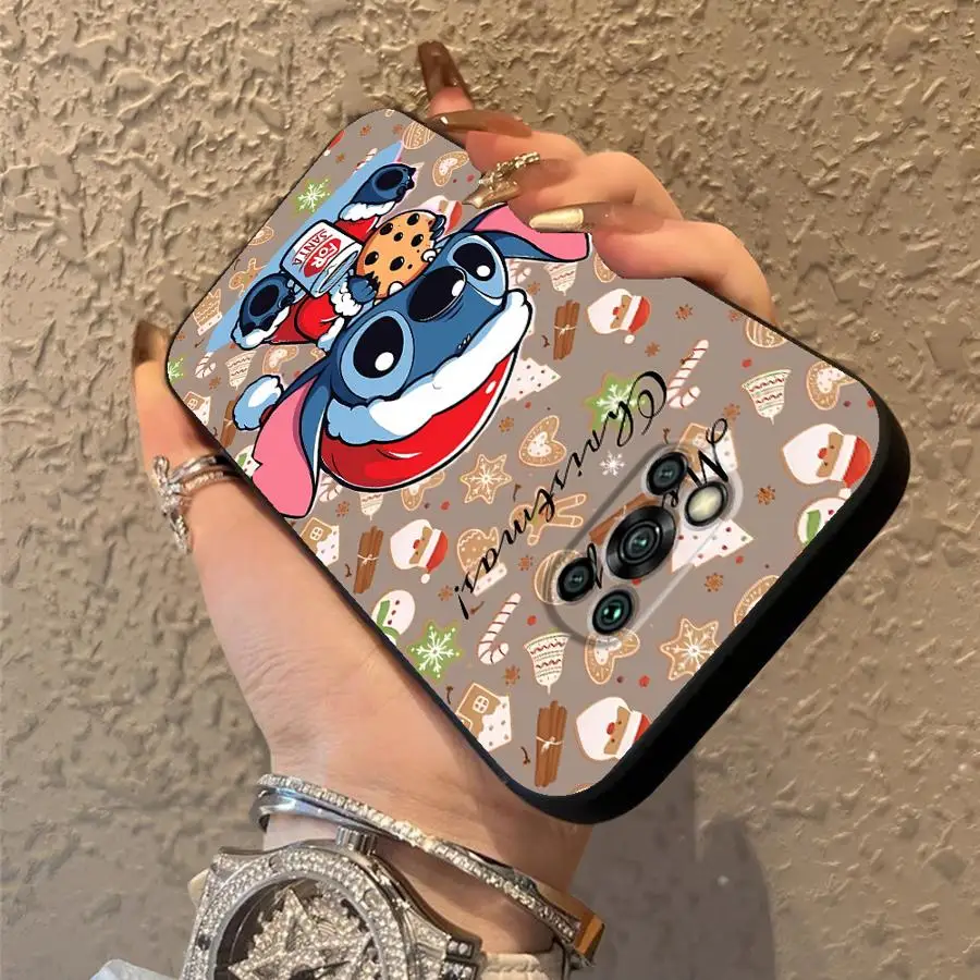 لينة عودة غطاء الهاتف القضية ل Xiaomi Poco F3 F4 F5 C50 M5 X3 X4 X5 C65 C51 M3 M4 برو عيد الميلاد لطيف غرزة البخاخة