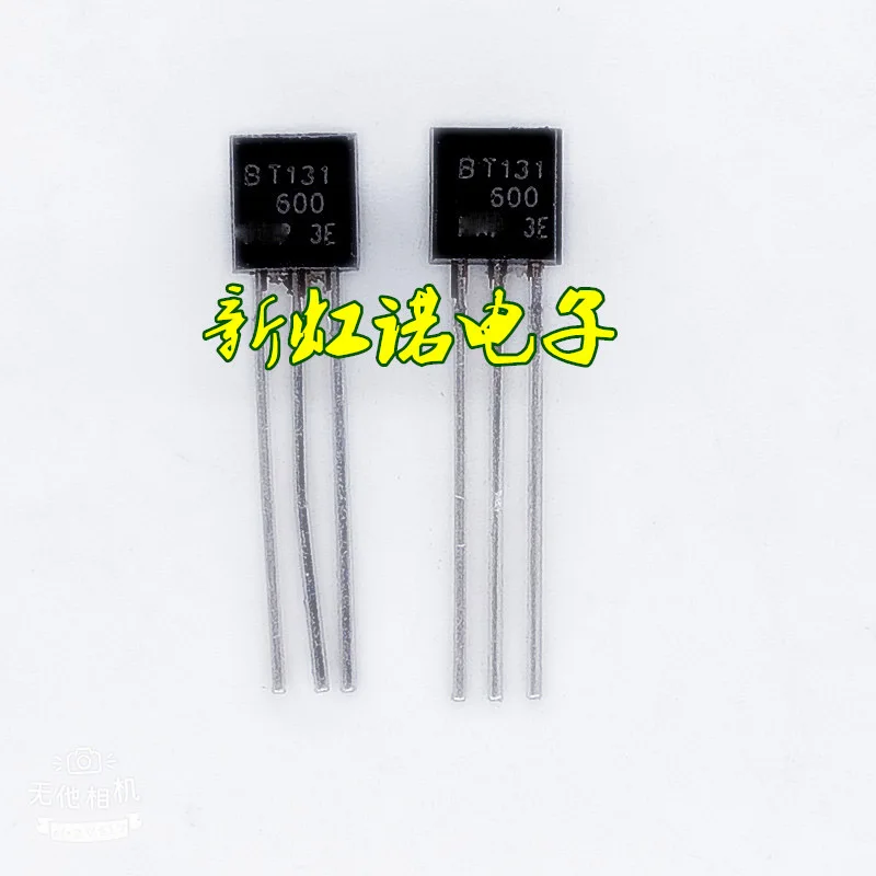 5 pçs/lote novo original bt131 três-terminal two-way tiristor switch 600 v-600-1 a to-92 circuito integrado triode em estoque